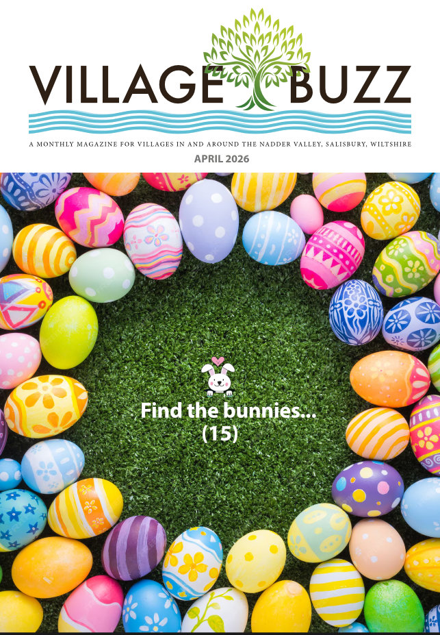 Cover of the April 2026 Village Buzz magazine