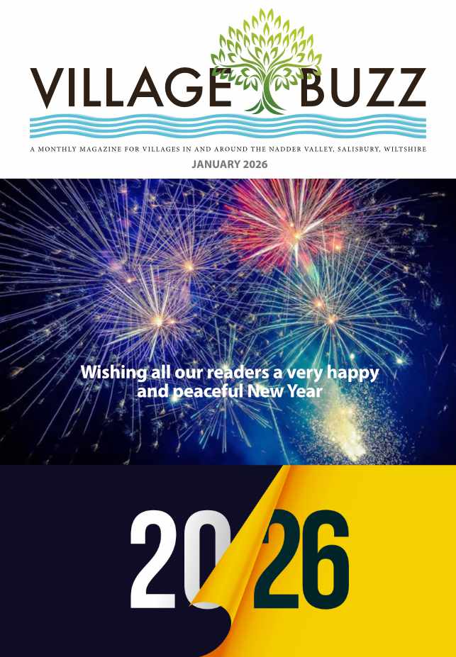 Cover of the January 2026 Village Buzz magazine