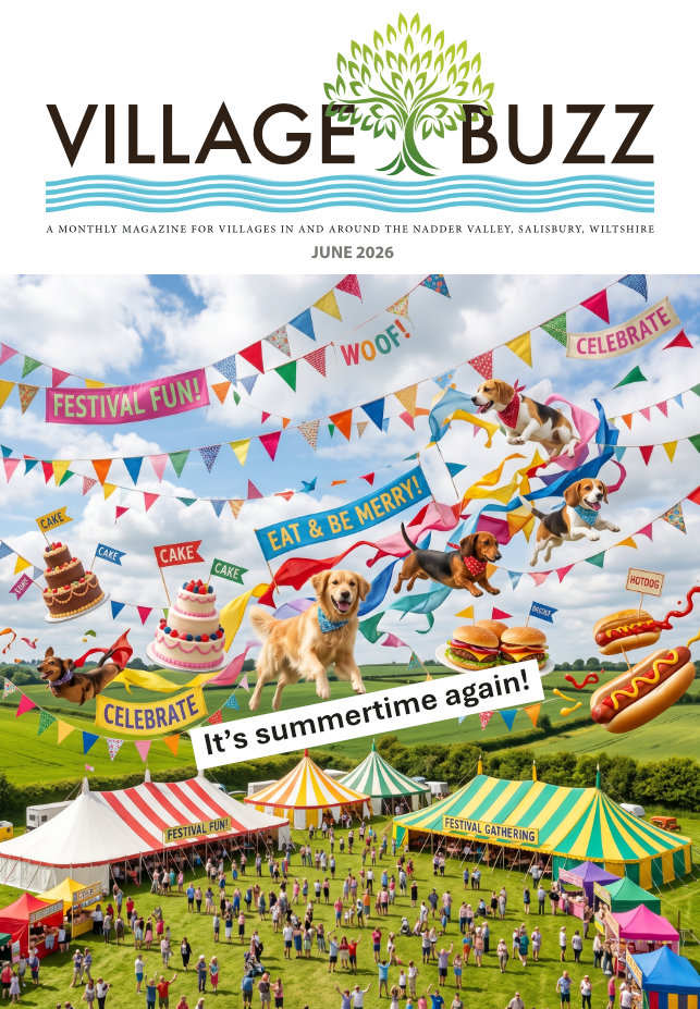 Cover of the June 2026 Village Buzz magazine