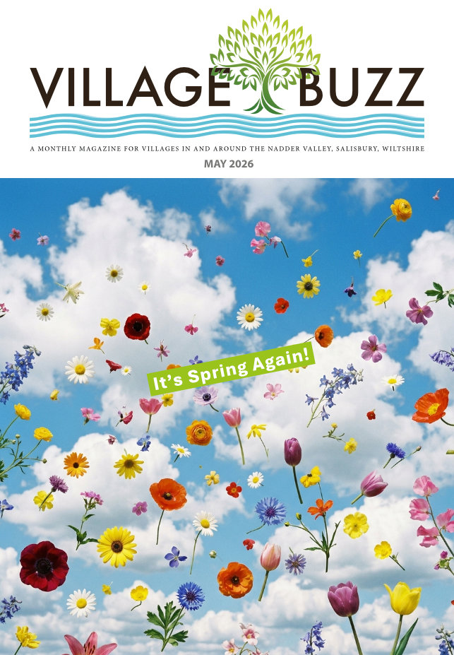 Cover of the May 2026 Village Buzz magazine